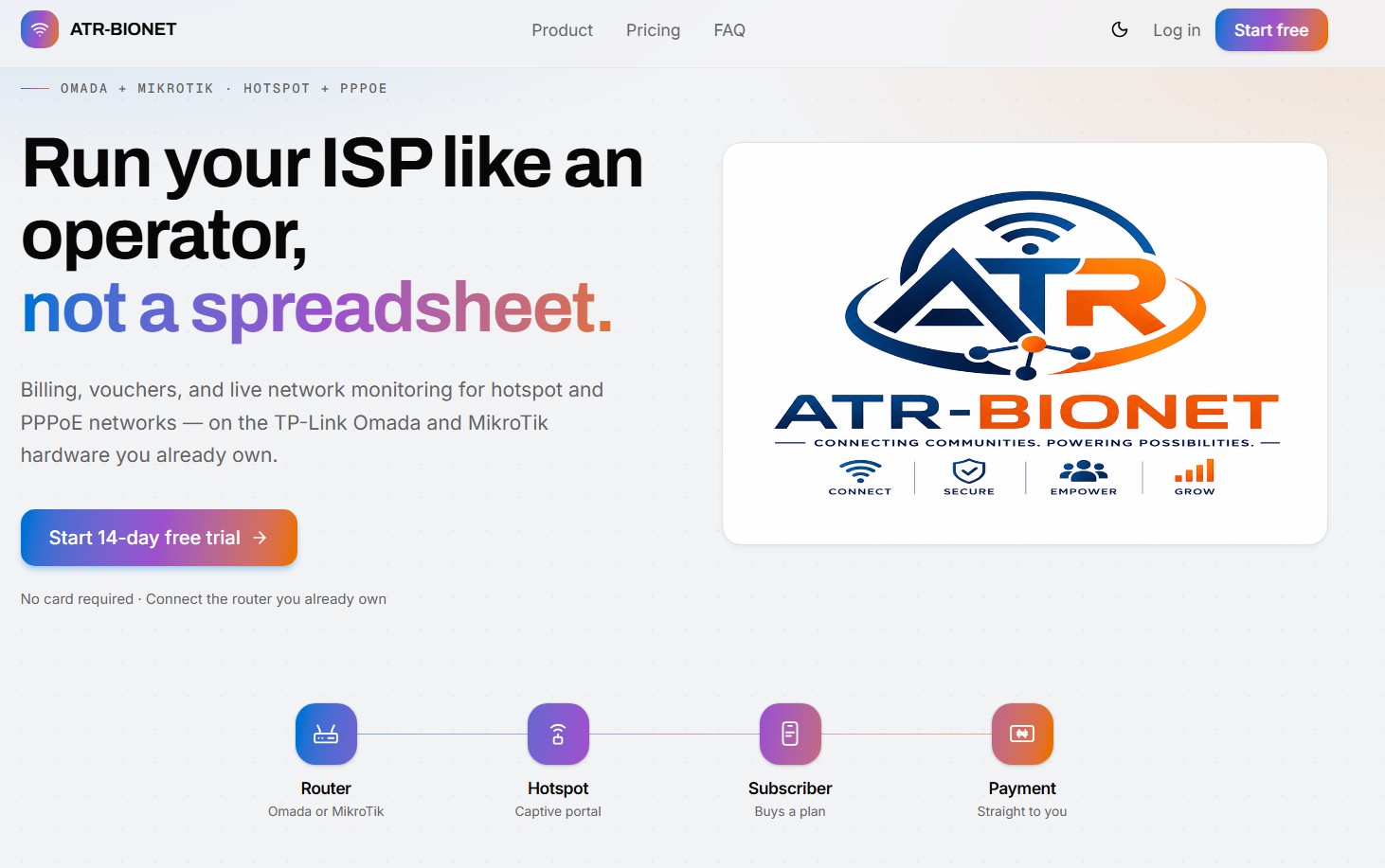 ATR BIONET screenshot
